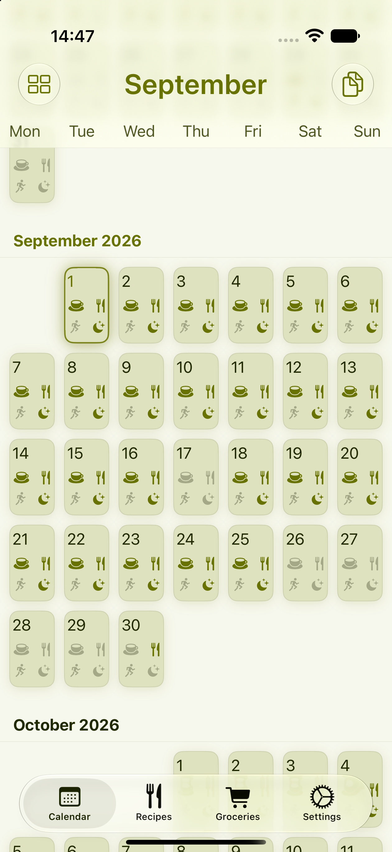PlanPot theme option three