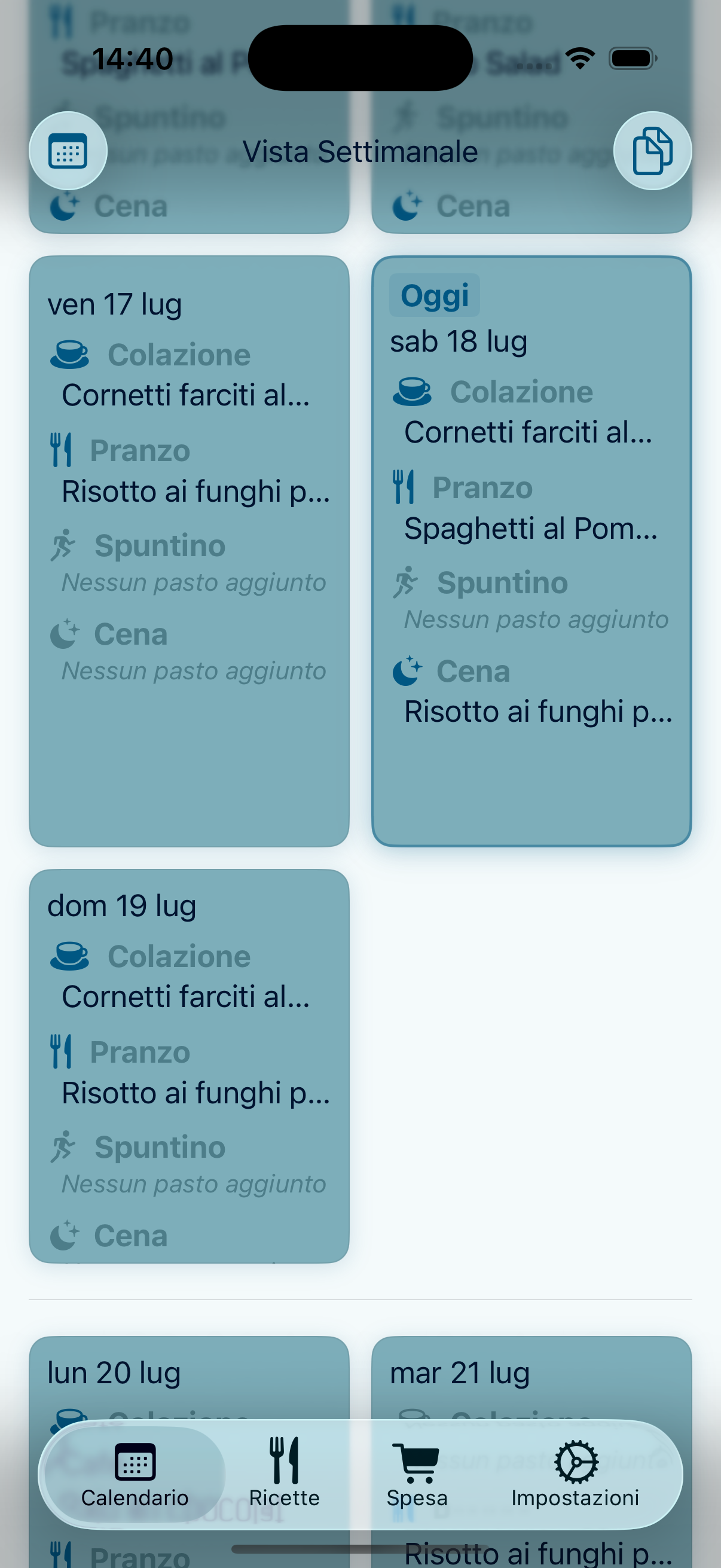 Opzione di tema PlanPot numero uno