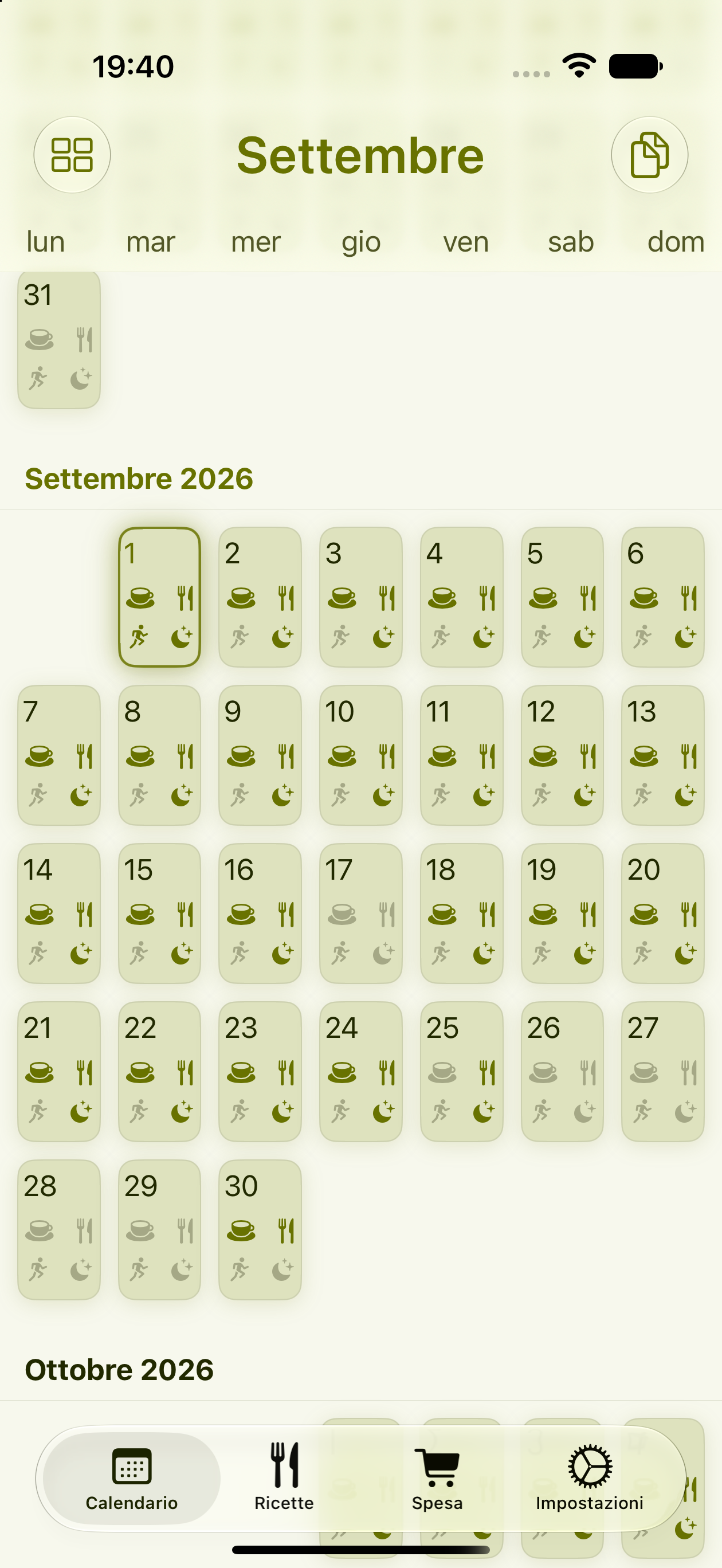 Opzione di tema PlanPot numero tre
